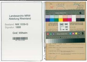 Entnazifizierung Wilhelm Graf , geb. 27.08.1902 (Beamter)