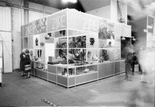 Basel: Zaire Stand, afrikanische Masken