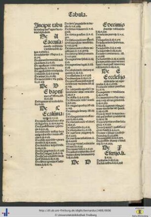 Tabula