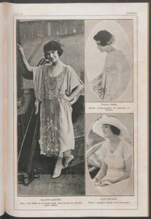 Viola Dana. - Gladys George. - Lois Wilson