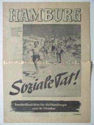 Wahlzeitung der Hamburger SPD zur Bürgerschaftswahl 1949
