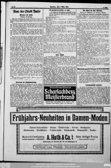 Saale-Zeitung : allgemeine Zeitung für Mitteldeutschland ; Hallesche neueste Nachrichten, 2. Blatt.