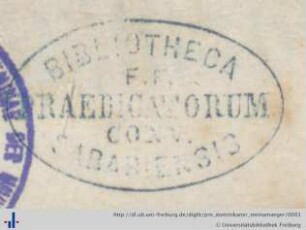 Stempel (Aus: UB Freiburg, RA 2018/18-4/5).