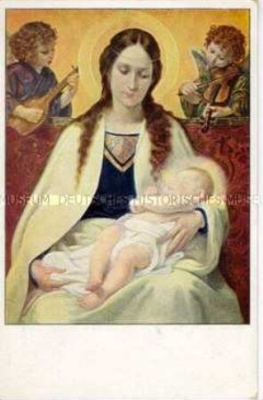 Postkarte mit christlichem Motiv