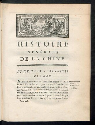 Suite de la Ve dynastie des Han