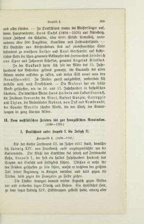 II. Vom westfälischen Frieden bis zur französischen Revolution. (1648-1789)