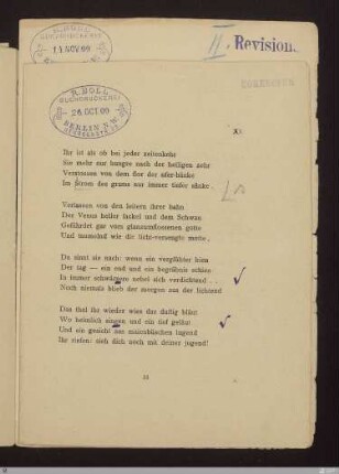 Vorspiel XX : [SW V: keine Sigle]; [SW V, S. 29/110]