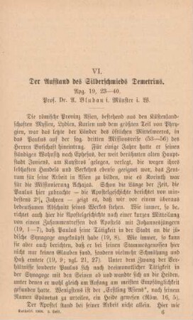 81-92 Der Aufstand des Silberschmieds Demetrius Apg. 19, 23-40