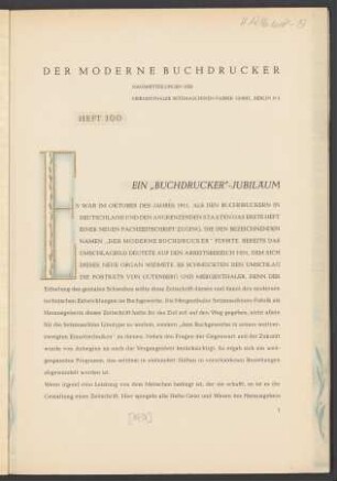 Ein "Buchdrucker"-Jubiläum