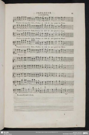 Chœur: Préparez de nouvelles festes