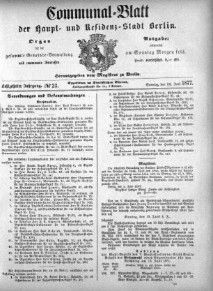 1877,23: No. 23, 10. Juni 1877