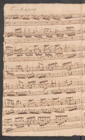 Präludien und Fugen. Auszüge; keyb; G-Dur; BWV 884