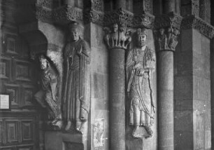 Südportal der Basílica de San Vicente — Östliches Gewände