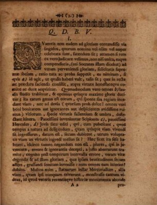 Virvm Prvdentem Aristotelicvm cum Sapiente Stoico collatum : Dissertatione Historico-Morali