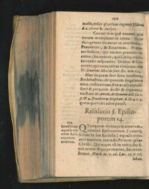 Resolutio § Episcoporum 14.