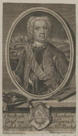 Bildnis des Christoph Burchard von Münnich
