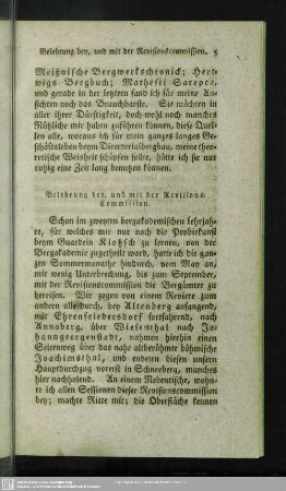 Belehrung bey, und mit der Revisions-Commission