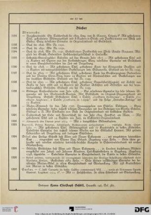 Bücher (Nr. 1191-1238)