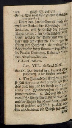 Cap. VIII.. de Sec. IX.X.