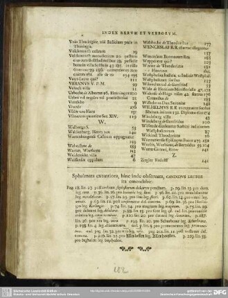 Sphalmata extantiora, hinc inde obseruata, Candidus Lector ita emendabit