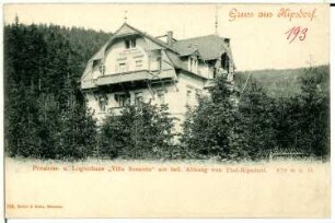 Kipsdorf. Villa Susanna