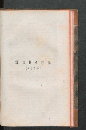 Anhang (1788)