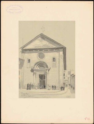 S. Felice, Florenz: Eingangsseite