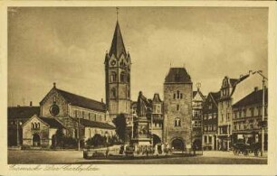 Eisenach. Der Carlsplatz.