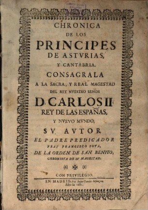 Chronica de los Principes de Asturias y Cantabria
