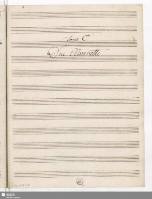 due Clarinetti