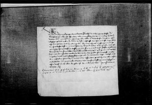 Propst und Stift zu Stuttgart bekennen, von Abt Wernher von Bebenhausen ein Darlehen von 100 fl. erhalten zu haben.