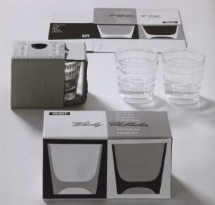 Whiskybecher und Verpackung von Sigrid Kupetz