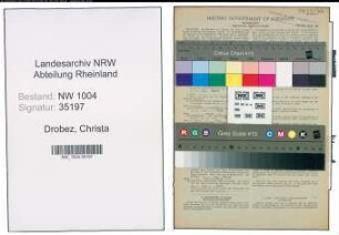 Entnazifizierung Christa Drobez , geb. 05.08.1901 ()