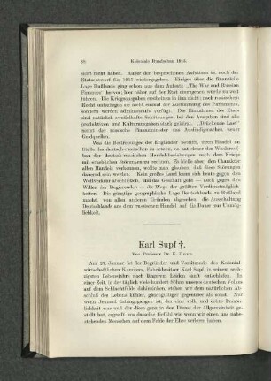 Karl Supf.