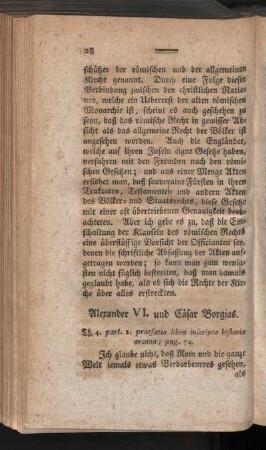 Alexander VI. und Cäsar Borgias