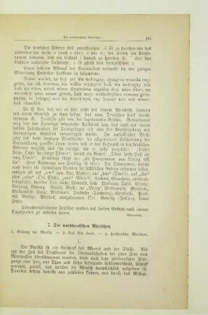 7. Die norddeutschen Marschen
