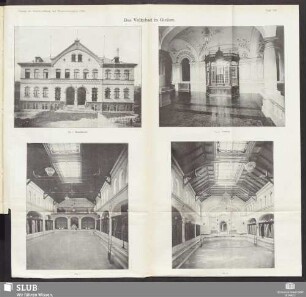 Tafel III. Das Volksbad in Giessen