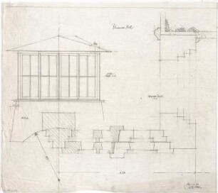 Gsaenger, Gustav; Blumenerker Moll - Ansicht, Schnitt
