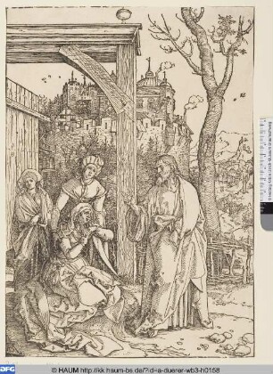 Christus nimmt Abschied von seiner Mutter