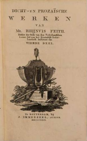 Dicht- en prozaische werken, 4. Brieven. V - VI.