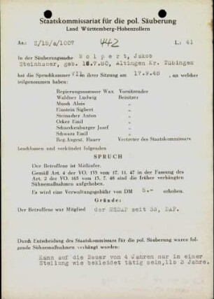 Wolpert, Jakob