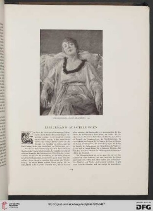 Liebermann-Ausstellungen