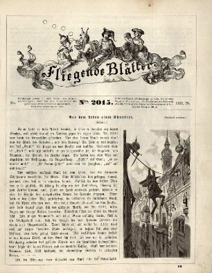 "Aus dem Leben eines Künstlers"