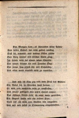 Goethe's Werke : Unter des durchlauchtigsten deutschen Bundes schützenden Privilegien, 1. [Zueignung. Lieder. Gesellige Lieder. Balladen. Elegien. Episteln. Epigramme. Weissagungen des Bakis. Vier Jahreszeiten]