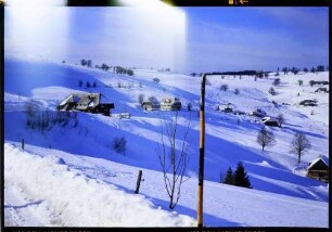 Hofsgrund: Hof im Schnee