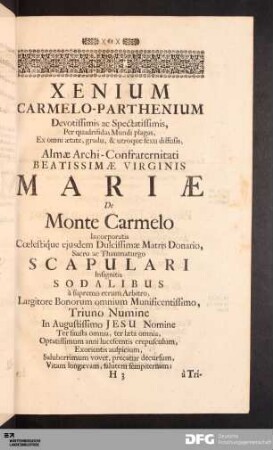 Xenium Carmelo-Parthenium...