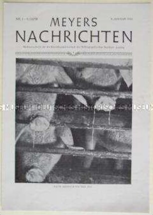 Betriebszeitung des Bibliographischen Instituts Leipzig