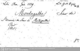 Literatura Gallica B 0944