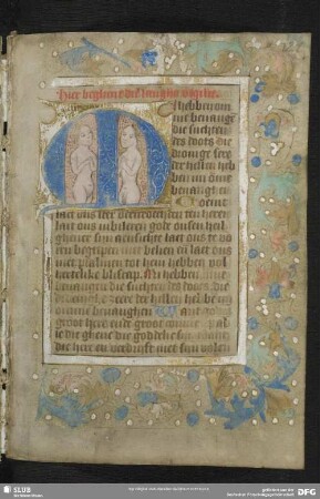 121r-151r: Totenoffizium (Vigiliae defunctorum, übersetzt von Geert Groote)
