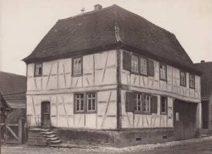 Haus 76. Fachwerk. Bauernhaus